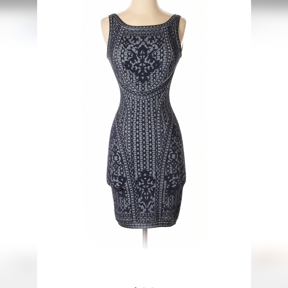 Small Herve Leger dress blue